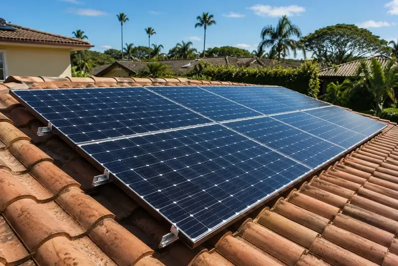Installation de panneaux solaires à Langlade